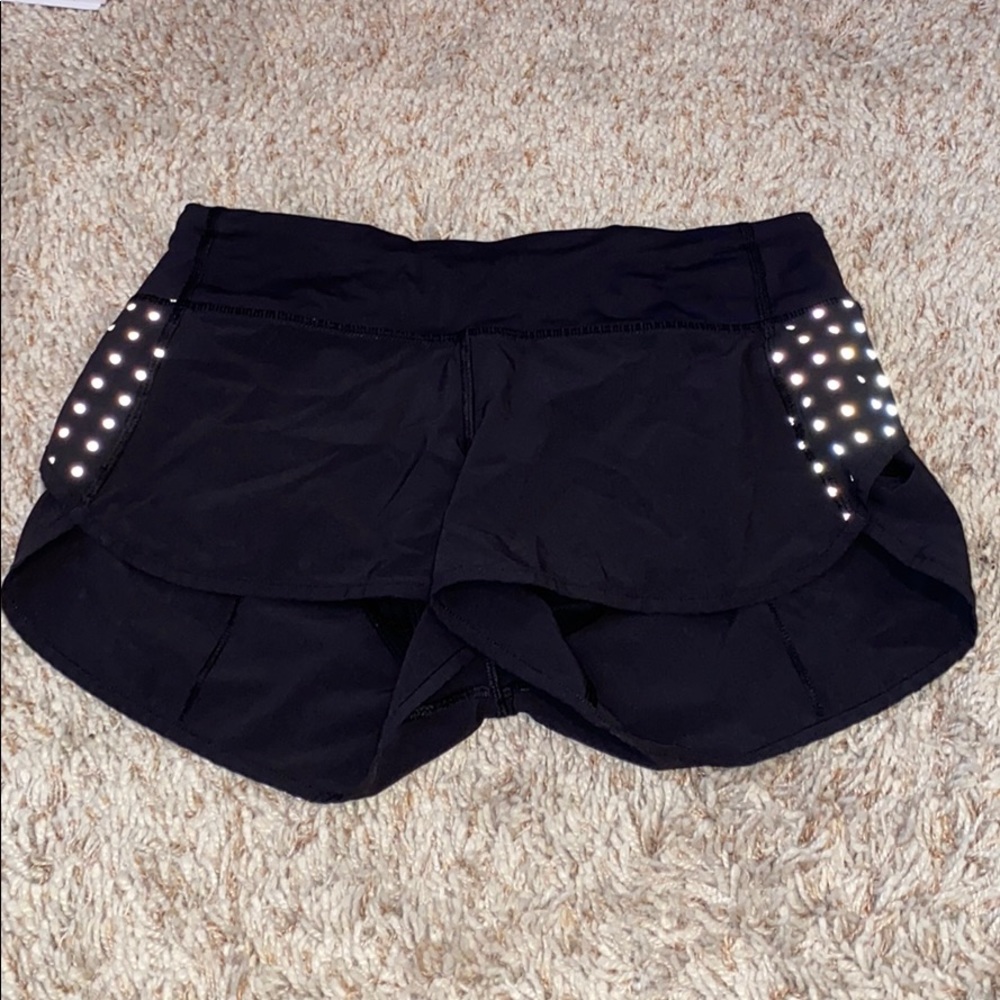 Black lululemon shorts